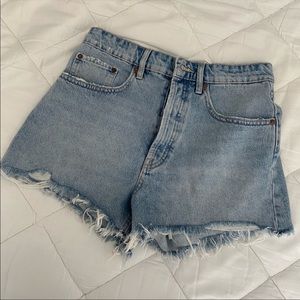 Zara jean shorts
